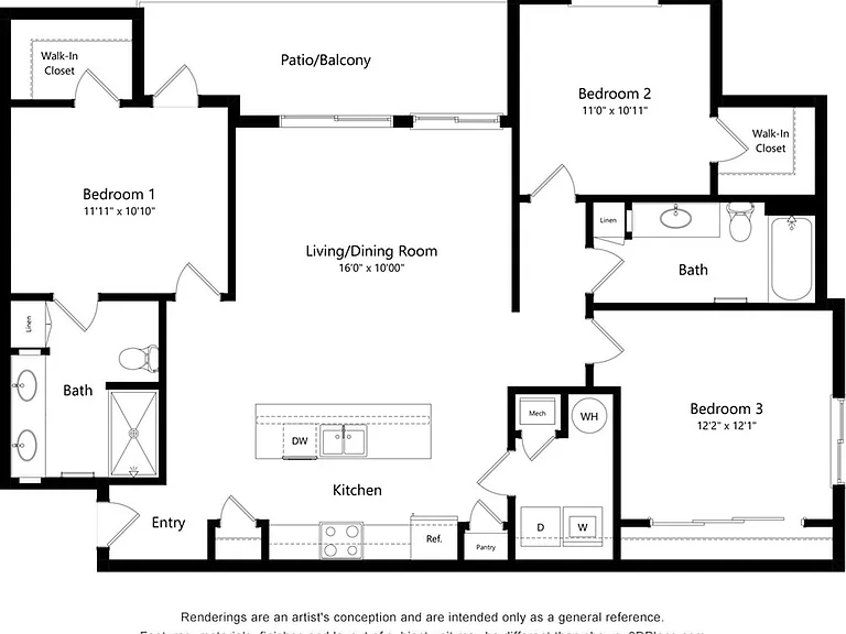 3 Bedroom | 3 Bath 3 Bedroom | 3 Bath