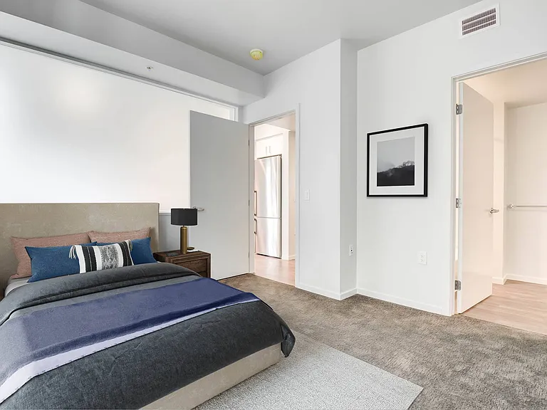 Spacious bedroom at Vance in San Francisco, CA.