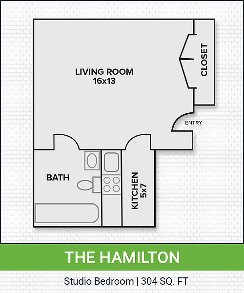 Floor plan Studio