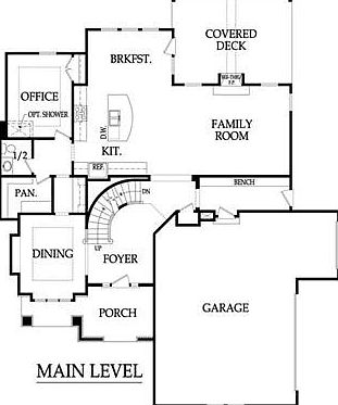 1st Floor Plan
