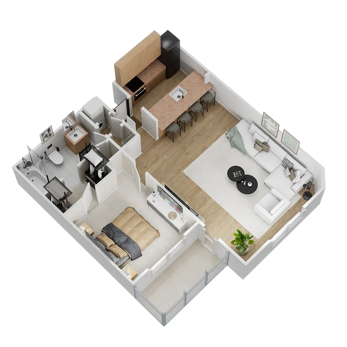 Floor plan A6A