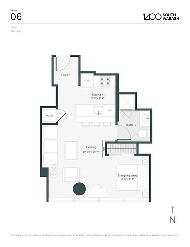 Floor plan S1