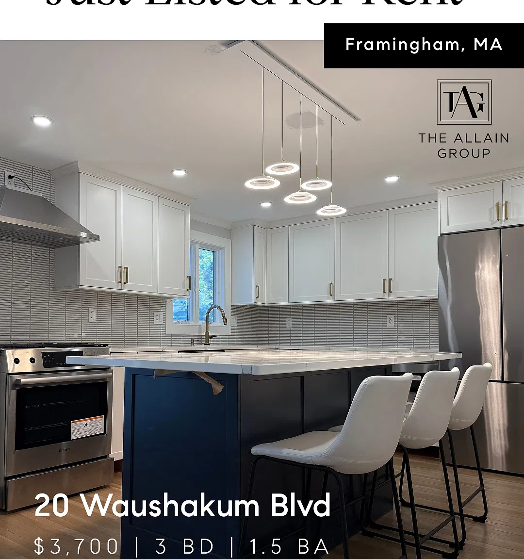 3 bed, 1.5 bath, 1340 sqft, $3,700 — Photo 1