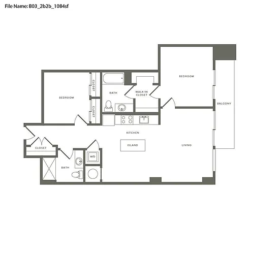 Floor plan B3