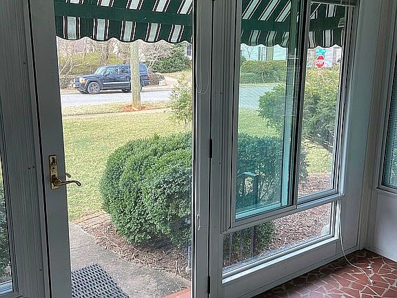 Front porch, sunroom screens