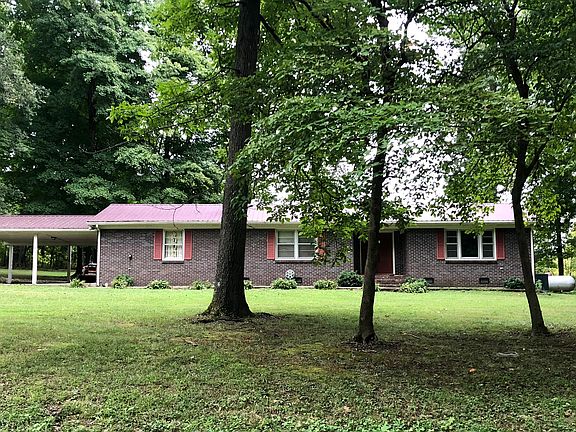 View with mature trees