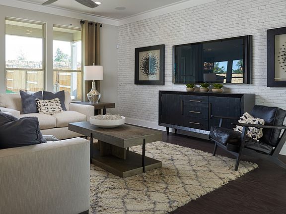 Gathering Room Open to Kitchen