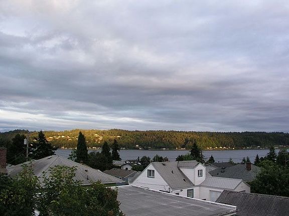 The view from the corner of the deck, beautiful colors in fall.