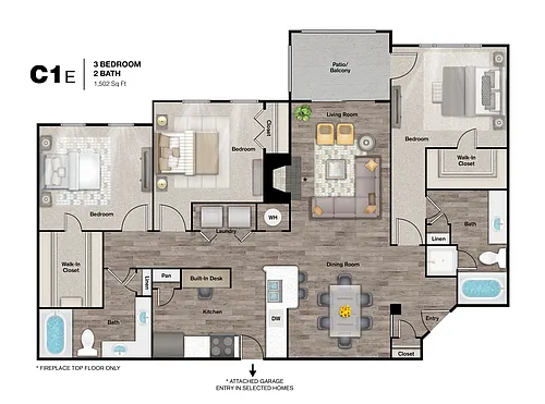 Floor plan C1EUPGRADE