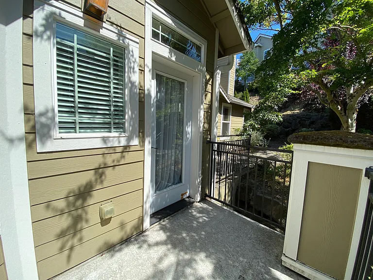 private patio