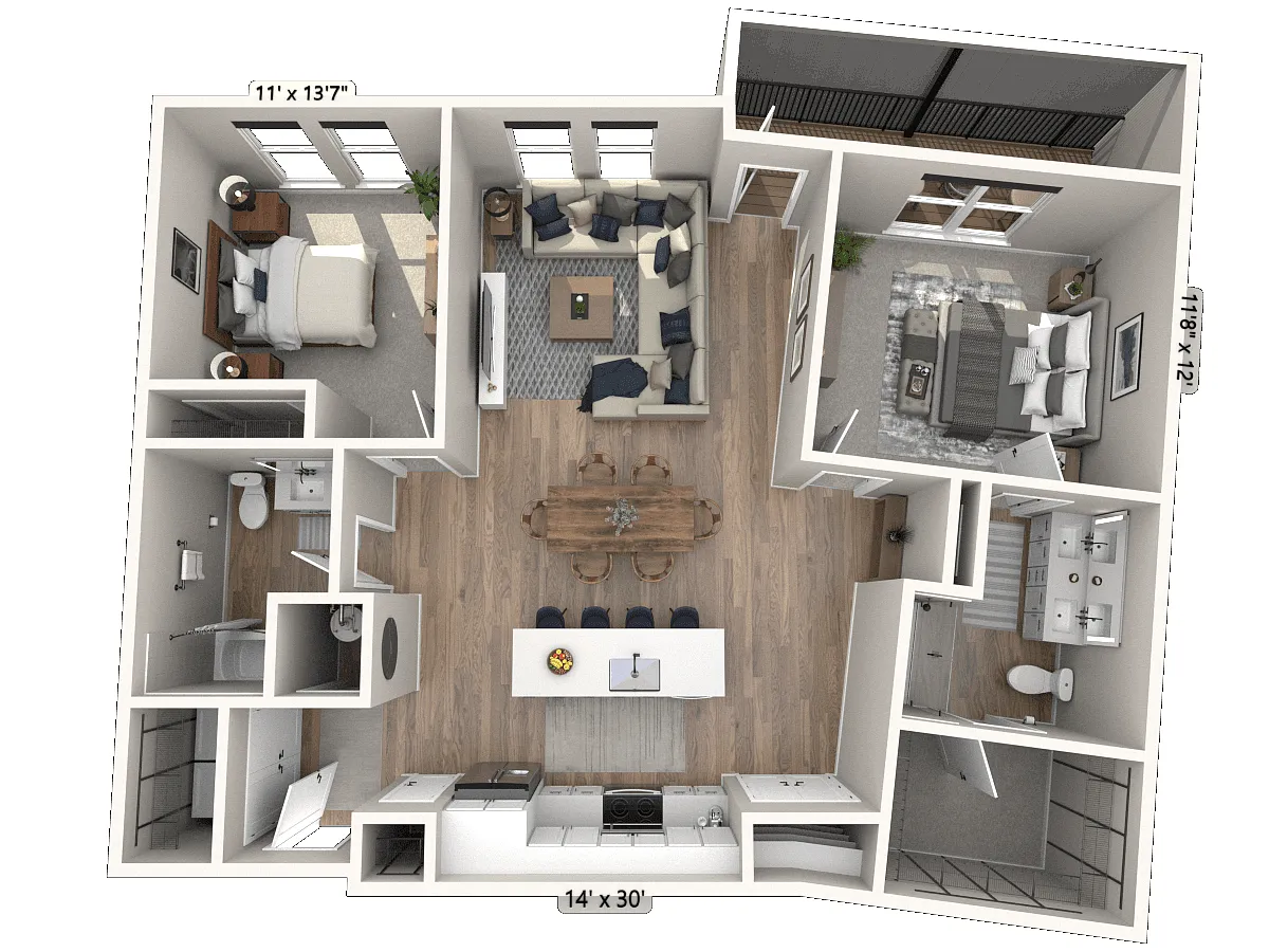 Floor plan C31