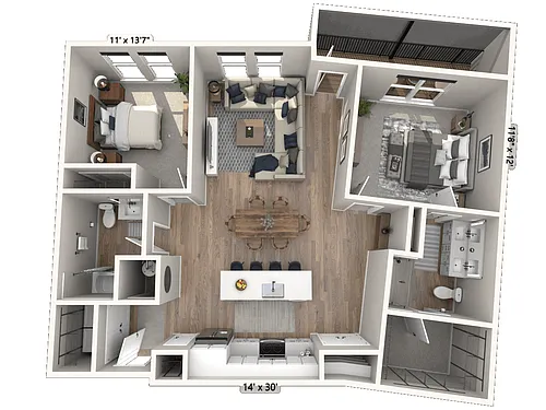 Floor plan C31