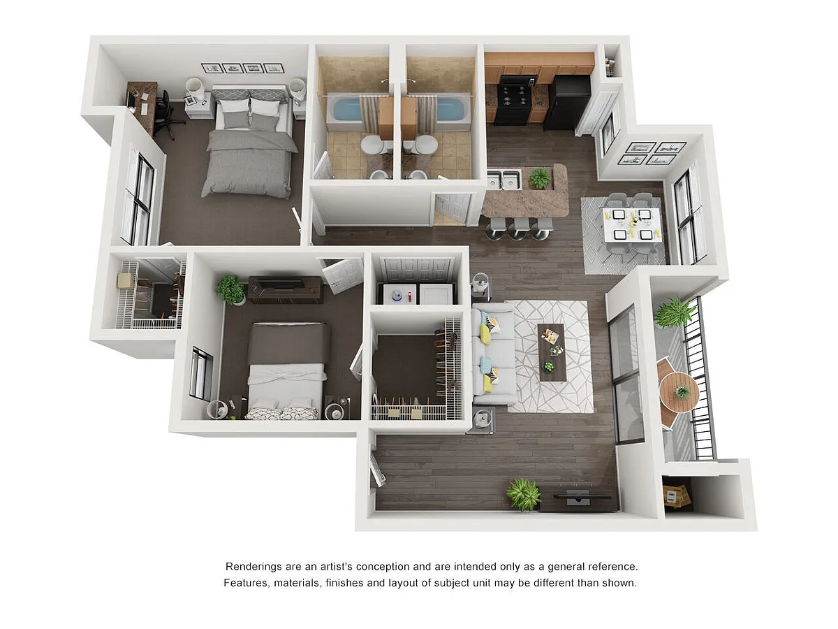 Floor plan B2