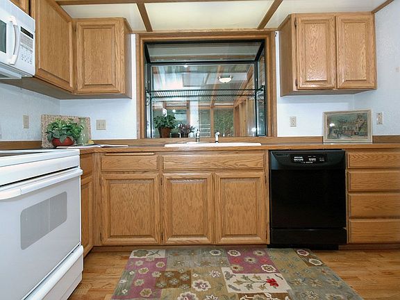 Sunny Kitchen with Hardwoods