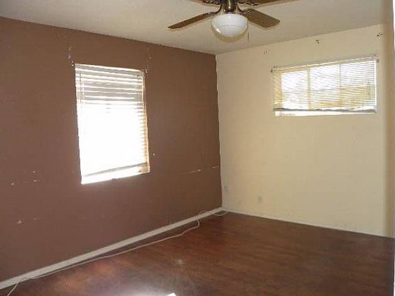 Wood floors in Bedroom
