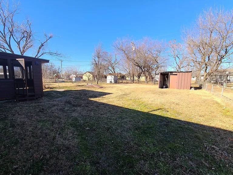 Fenced Backyard