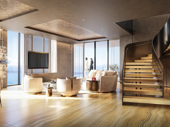 Residence B, 2BR, 47 Plan, 888 Brickell Dolce&Gabbana Residences and Hotel