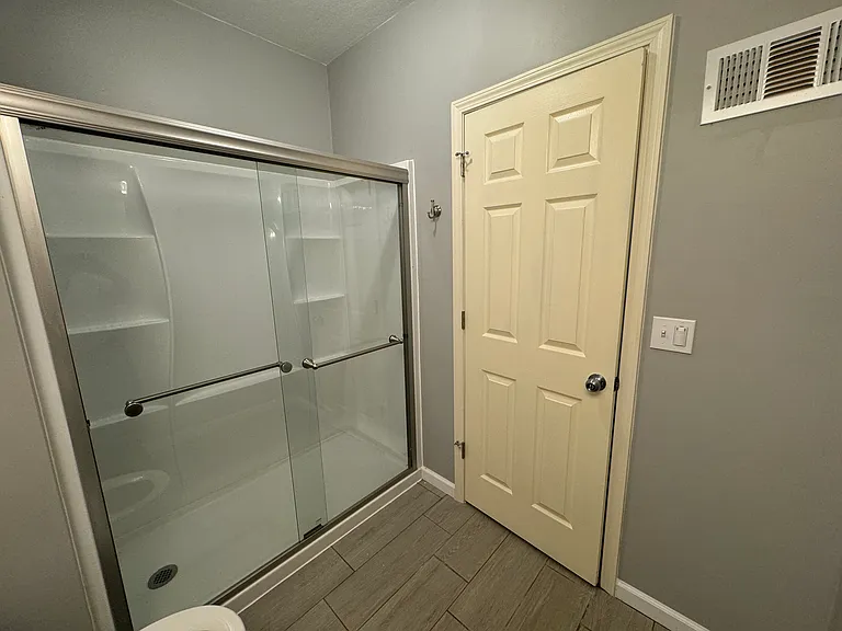 shower in basement
