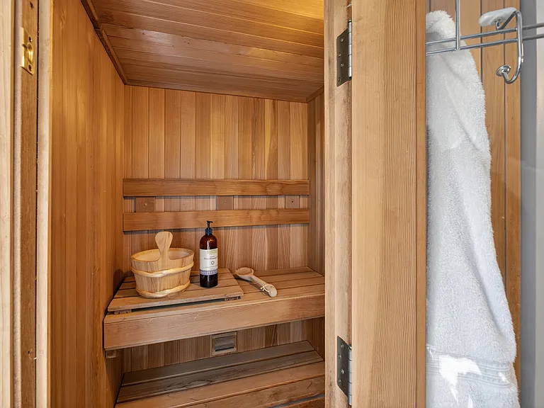 Sauna in Second Bathroom