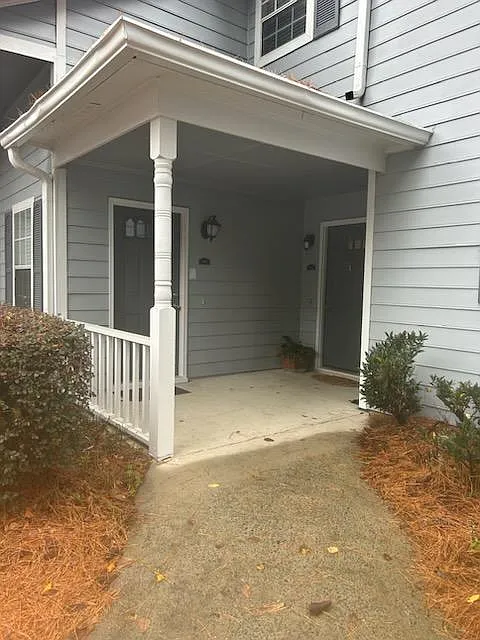 Condo is on the top floor. Door to the left