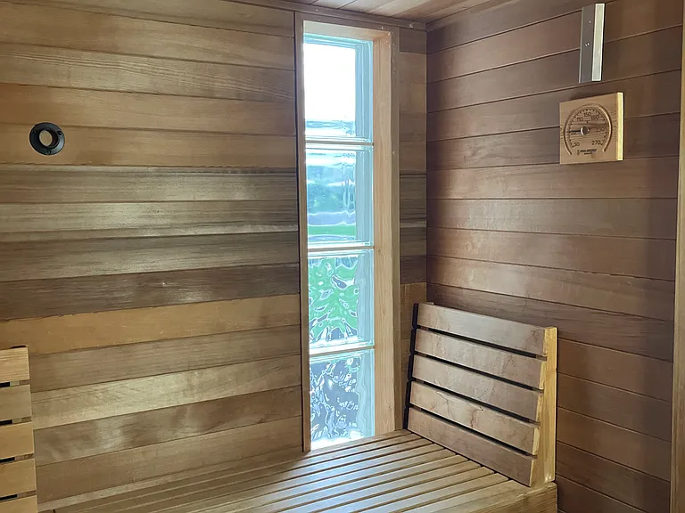 Large sauna