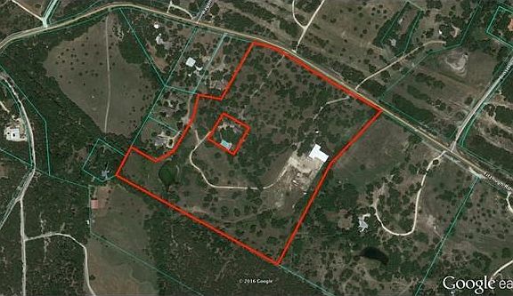 Google map of entire property.  Home is located within red square.