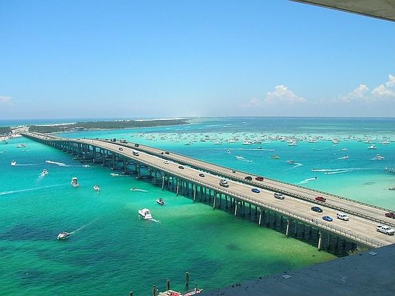Arial View Crab Island 