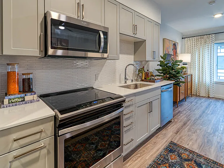 Kitchen with Stainless Steel Appliances