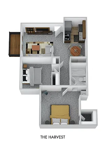 Floor plan The Harvest