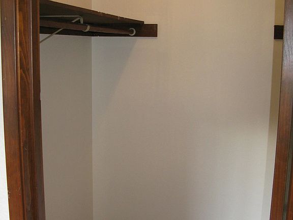 Walk-in closets in bedrooms
