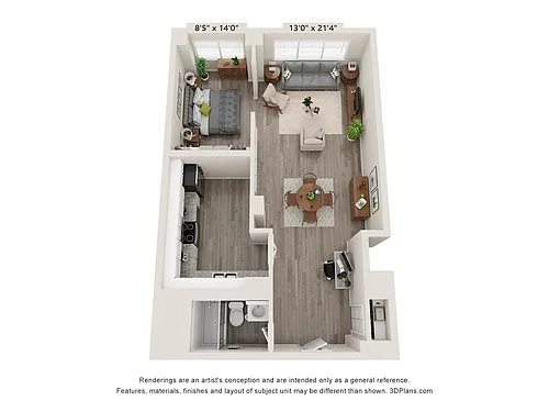Floor plan Jefferson