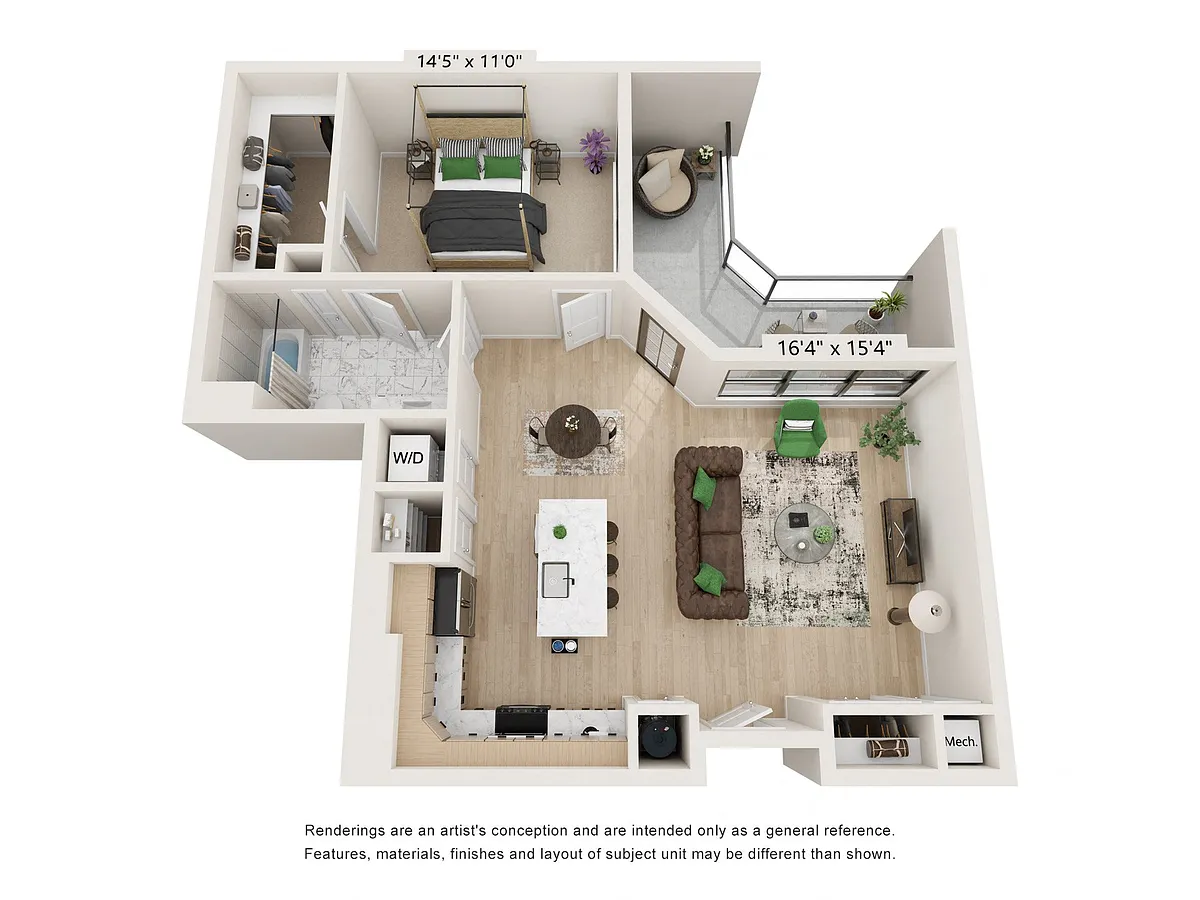 Floor plan The Calm