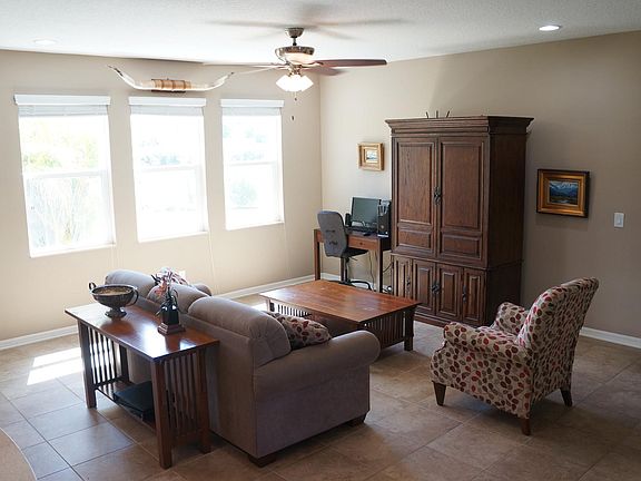 Living Room with view to backyard