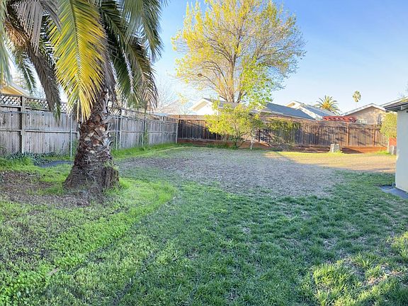 Large backyard