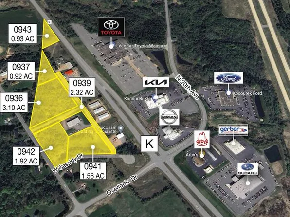 000 West CASSIDY DRIVE #see profile for all, Wausau, WI 54401