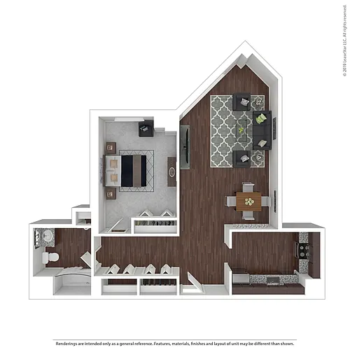 Floor plan 1x1G