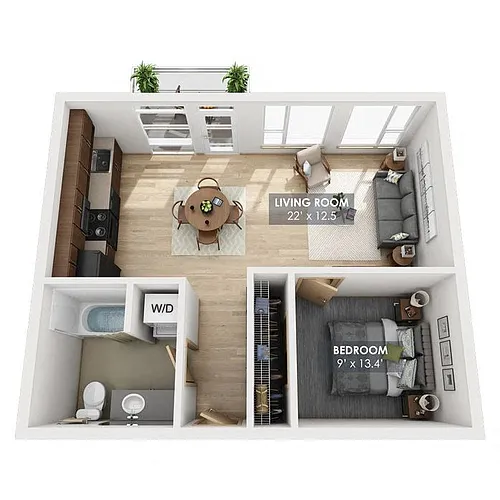 Floor plan Mainline