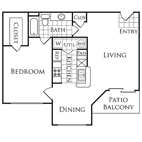 Floor plan Plan BU