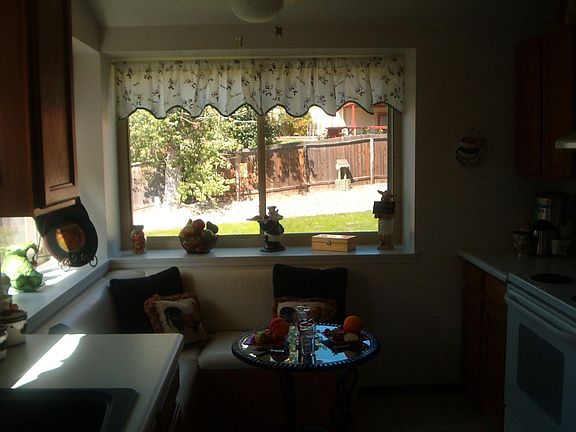 Kitchen w/ Large Window to View Back Yard 