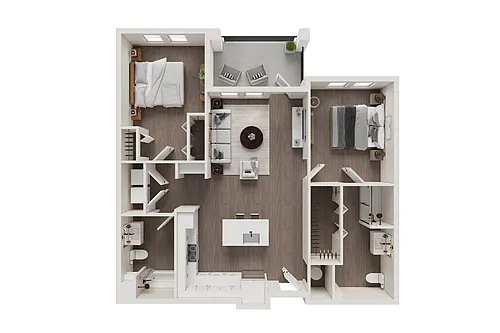 Floor plan B1