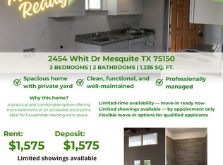 2454 Whit Dr, Mesquite, TX 75150