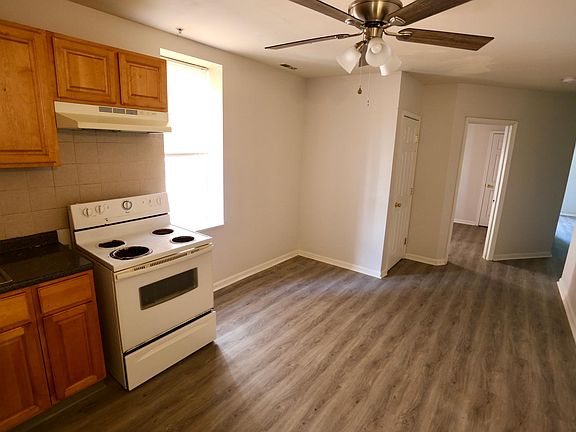 Kitchen and living area