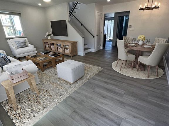 Large open living room