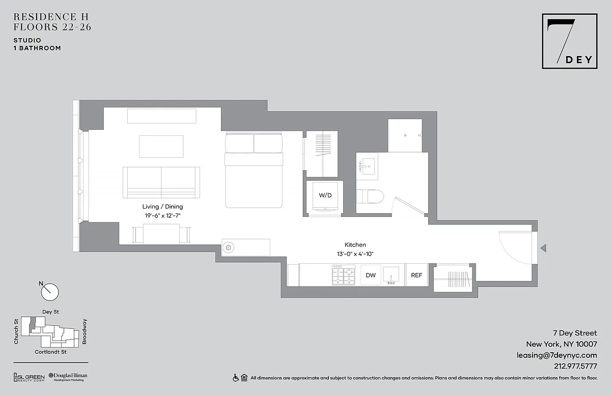 Building Photo - 7 Dey St #26H
