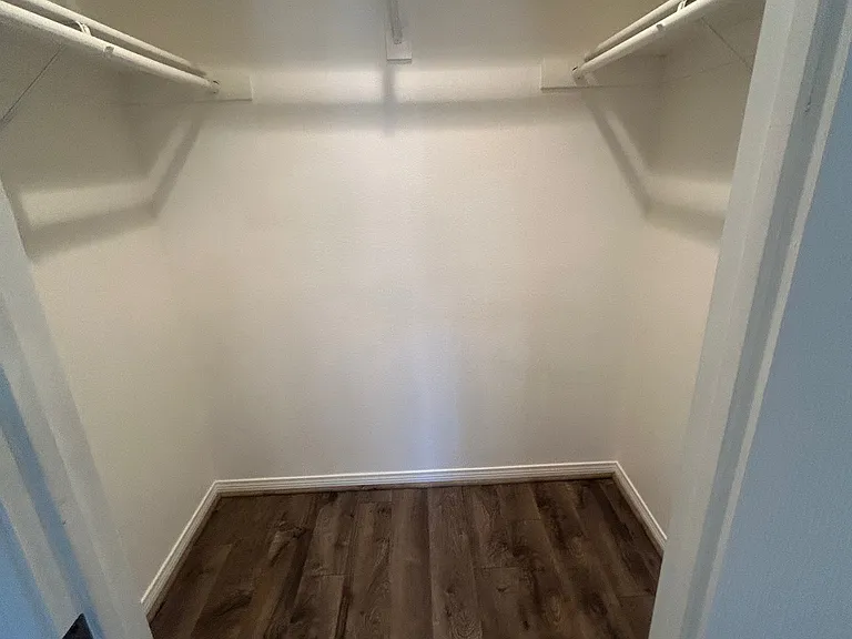 Master walk in closet