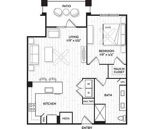 Floor plan The Marsh