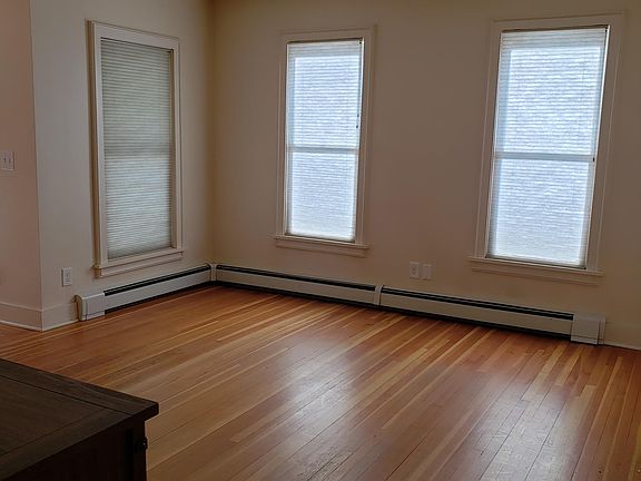 Living room view from bathroom.