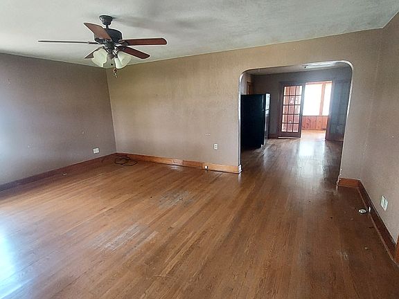 Living room view from front door
