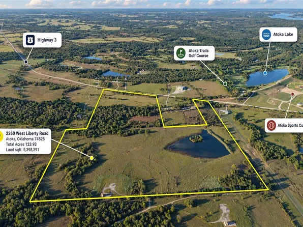 124 W Liberty Rd, Atoka, OK 74525