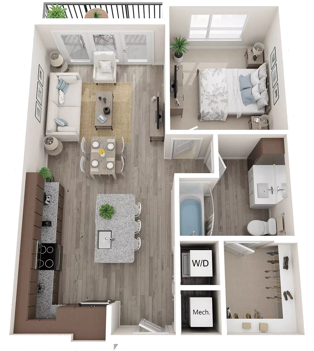 Floor plan Biscayne